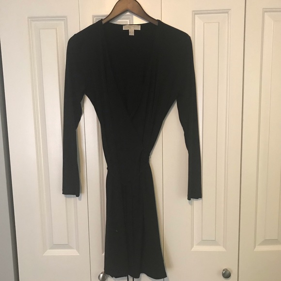 Michael Kors Black wrap dress - Picture 2 of 2